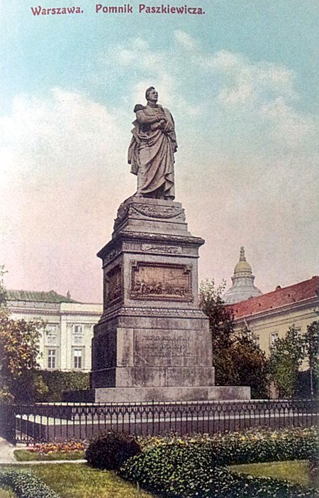 Варшава._Памятник_фельдмаршалу_Ивану_Федоровичу_Паскевичу._~1900е_гг_pam2